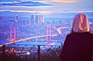 Bosphorus Bridge known as 15 Temmuz Köprüsü in Turkish